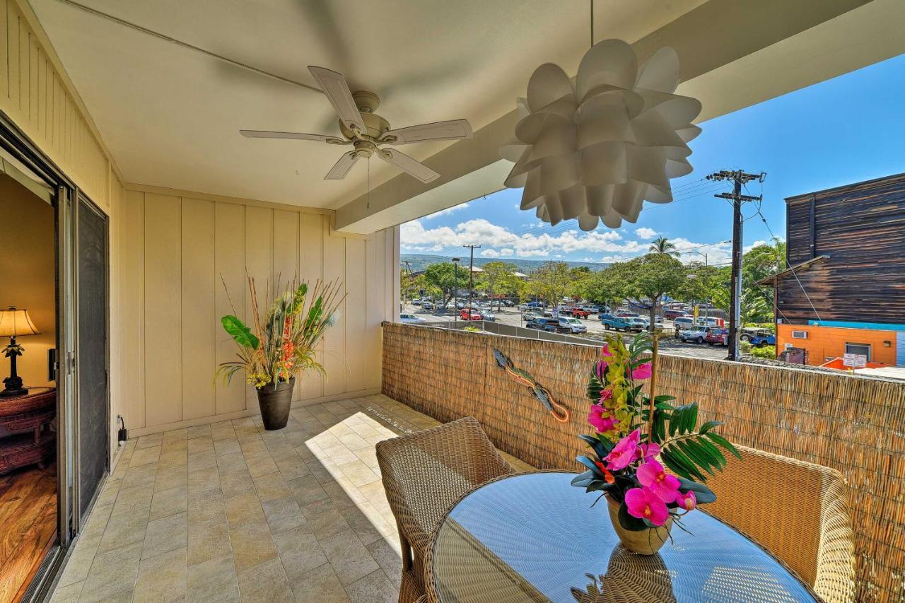 Downtown Air Conditioned Condo Walk To Beaches Kailua-Kona Exterior foto